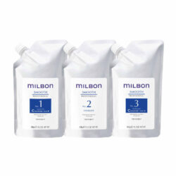 Milbon Smooth 3-step 深層焗油護理套裝 - 粗硬髮質